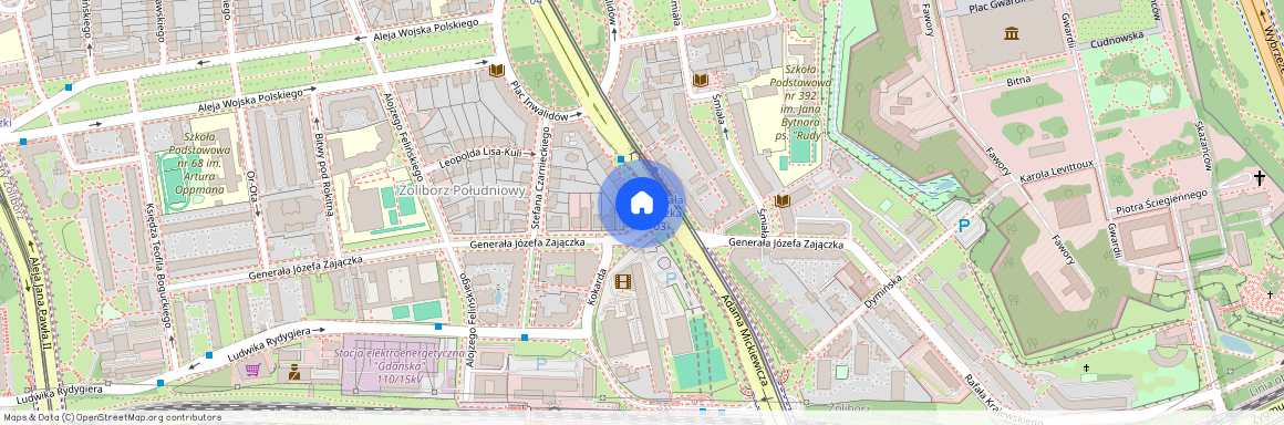 Warszawa, Żoliborz, Warszawa, Żoliborz, Adama, Mickiewicza