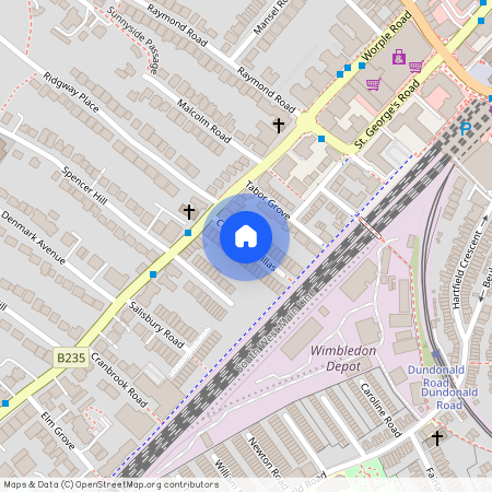 Courthope Villas London SW19, London, SW19