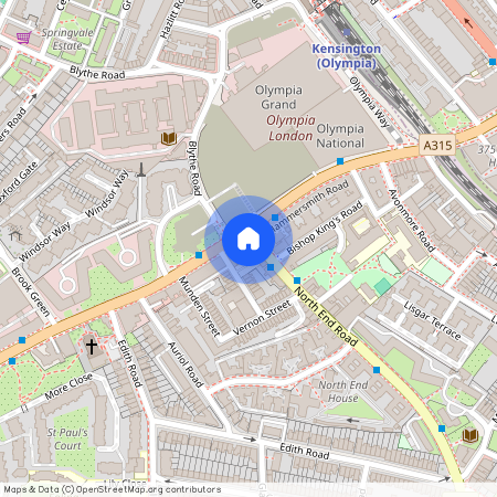 Flat B1 85 Hammersmith Road, London