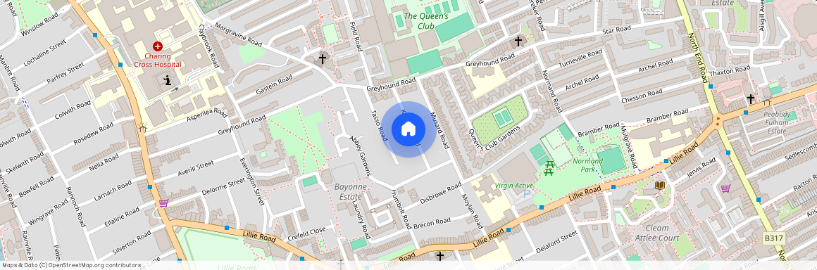 Kinnoul Road, Barons Court, London, W6