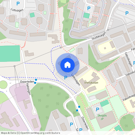 Laduvägen 12, Skogås