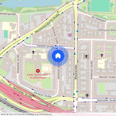 Aachener Straße, 10713 Berlin - Wilmersdorf