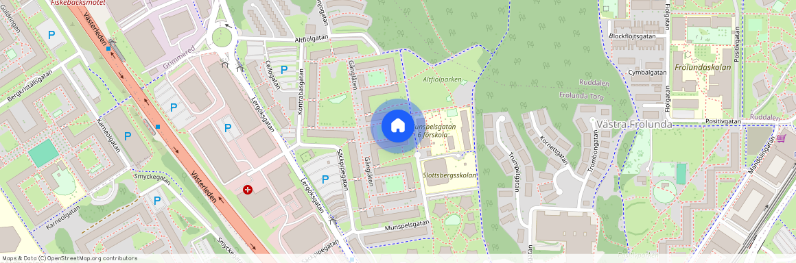 Västra Frölunda, Göteborg, Västra Götaland, Gånglåten 33