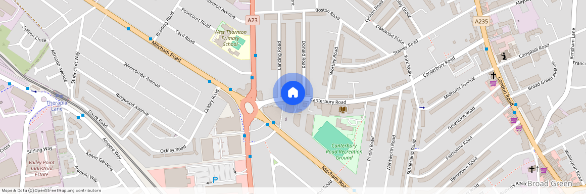 CR0 3HE, Croydon