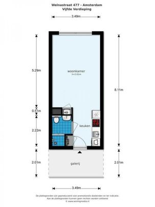 Welnastraat 1096 Amsterdam - Photo 1