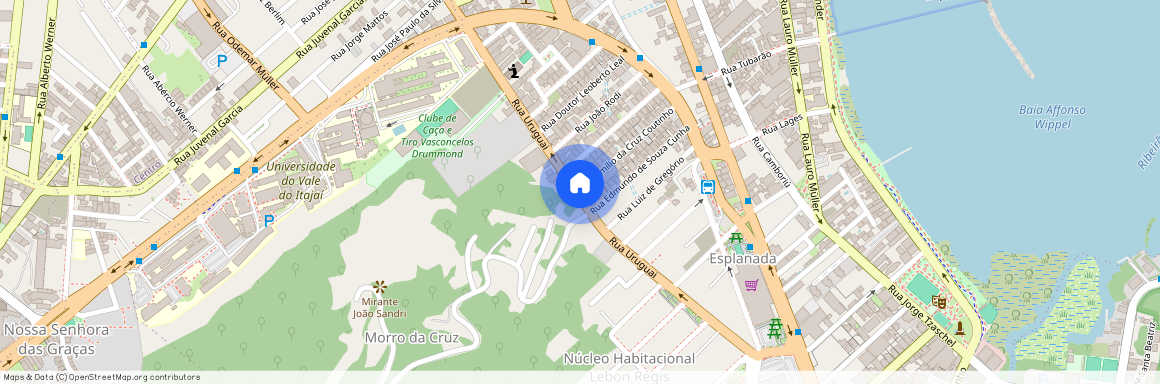 Rua Uruguai, 715, Itajaí, Itajaí - SC, 88302-203, Brazil