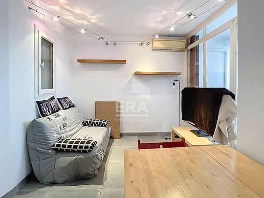 Type 1 bis meublé dans résidence sécurisée avec cave - Photo 1