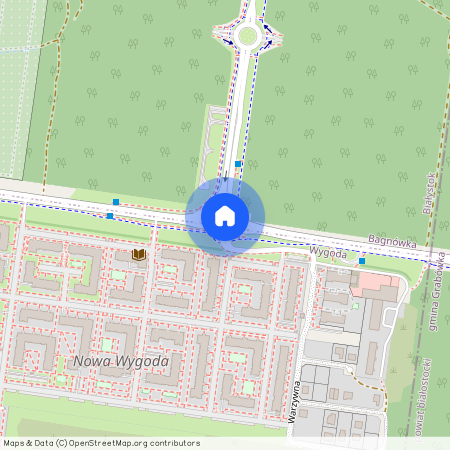 ul. 42 Pułku Piechoty, Bagnówka, Białystok, podlaskie