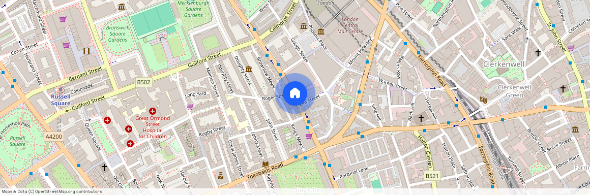 Gray’s Inn Road, London, WC1X 8TP