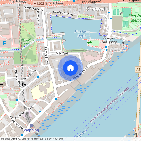 Prospect Place, Wapping Wall, E1W, London