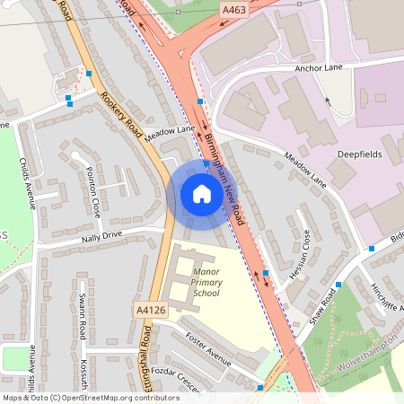 Birmingham New Road, Wolverhampton WV14