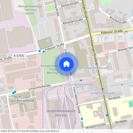 Franz-Mehring-Strasse 55, 08058 Zwickau / Pölbitz