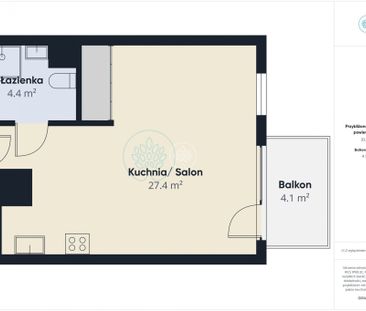 Do wynajęcia: Kawalerka 34 m - Фото 6