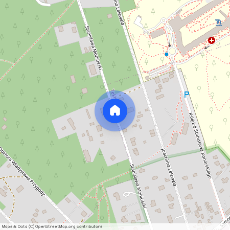 ul. Stanisława Moniuszki, Otwock, otwocki, mazowieckie