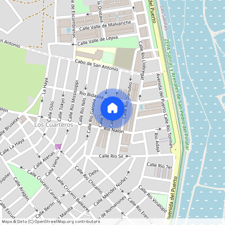 Los Cuarteros, - Calle Calle Río Sena