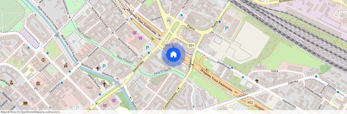 ul. Nasyp, Śródmieście, Gliwice, śląskie