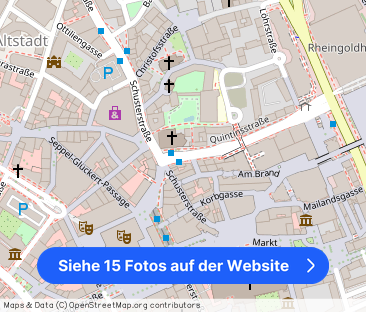Außergewöhnlich!Wohnen am Rheinufer in 4-Zimmer-Maisonnette-Wohnung - Foto 1
