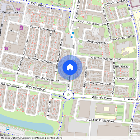 Westermarkt, 5042 KE, Postelse Hoeflaan, Tilburg