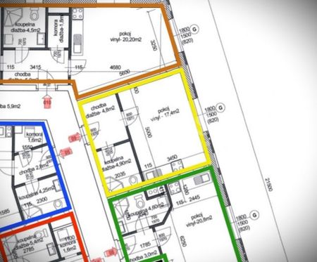 Pronájem bytu 1+kk 27 m² - Фото 2
