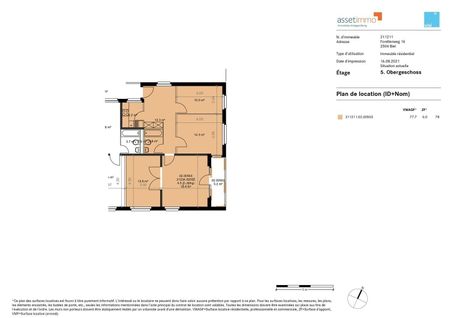 Your 4.5-room apartment in a green and quiet environment - Foto 3