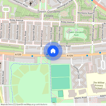 Lordship Lane, Tottenham, London, N17