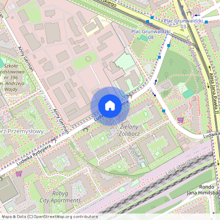 Warszawa, Żoliborz, Ludwika, Rydygiera