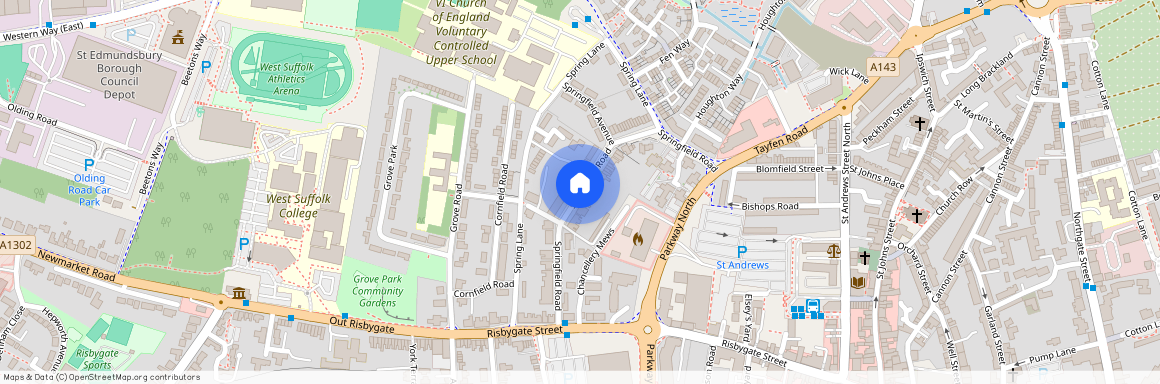 Springfield Road, Bury St Edmunds