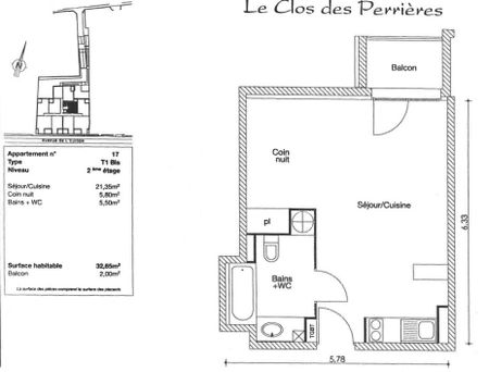 Castelnau-le-Lez - T1 bis - 32,65m² - Photo 5