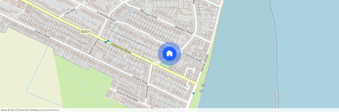 Flat 2 The Red House, Madeira Road, TN28 8QS, Kent