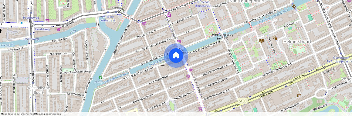 Jacob van Lennepkade, 1054ZN, Amsterdam