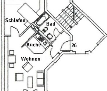 * 2- Raum Wohnung mit zwei Balkonen in Markkleeberg * ab 01.01.26 - Foto 1