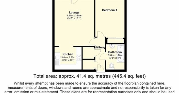 1 bedroom property to rent - Photo 1