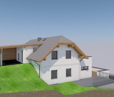 Neubau 3 Zimmer Wohnung mit XXL Terrasse, Garten & Carport - Photo 1