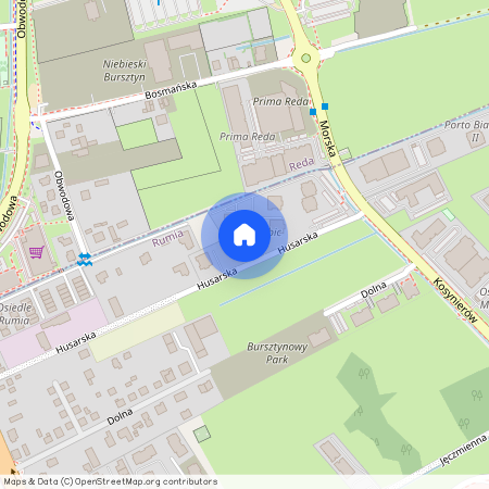 ul. Husarska, Rumia, wejherowski, pomorskie