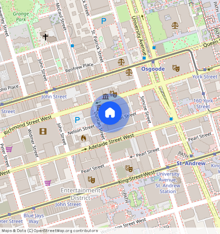 30 Nelson St, Studio 2, Entertainment District, Toronto