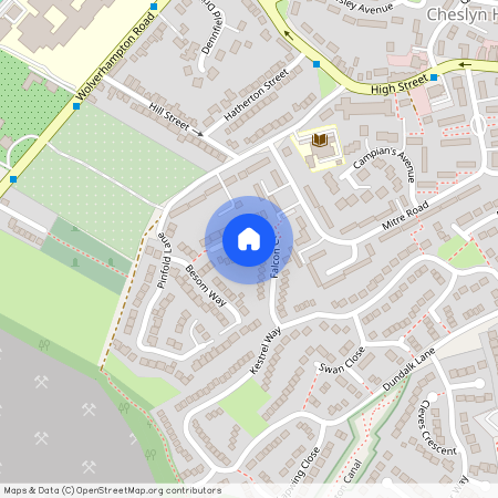 Falcon Close, Walsall WS6