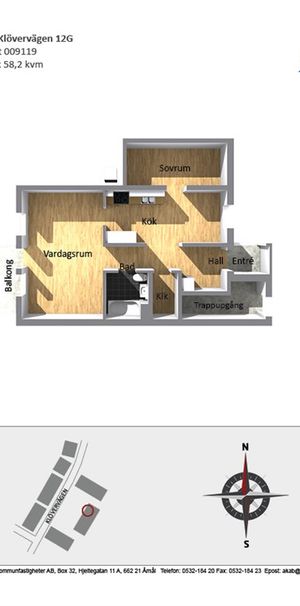 Klövervägen 12 G - Foto 1