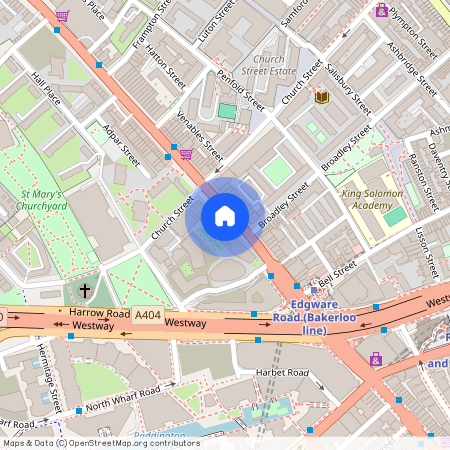 Edgware Road, Garrett Mansions, W2