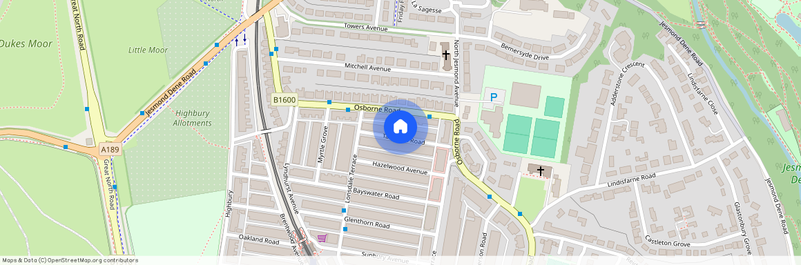 (?ppw) Tavistock Road, West Jesmond, NE2