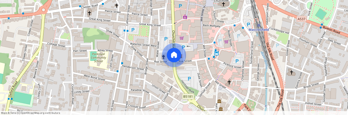 Chuchill Way, Macclesfield, SK11