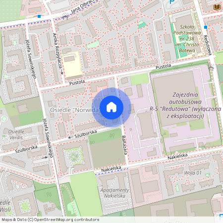 ul. Cypriana Kamila Norwida, Wesoła, Ulrychów, Wola, Warszawa, mazowieckie