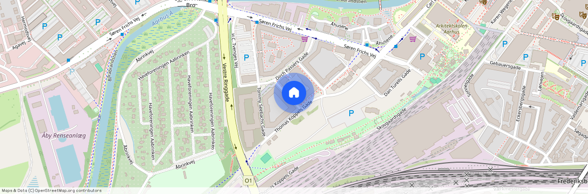 Aarhus C, John Mogensens Gade 13, st.