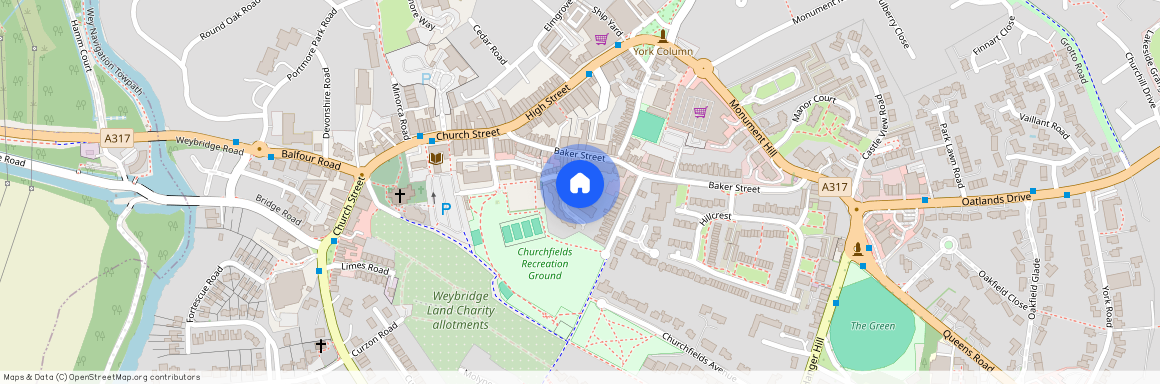 Baker Street, Weybridge, KT13