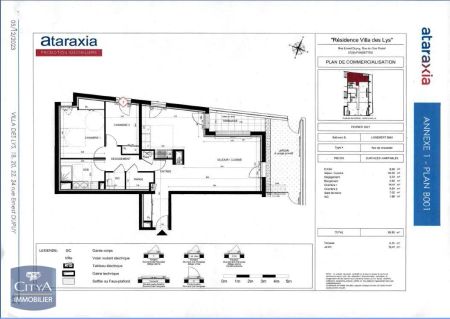 Appartement à louer 3 pièces 89.8m² - Photo 3