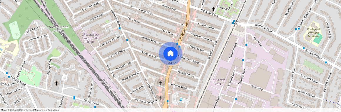 St. Albans Road, Watford, Hertfordshire, WD24