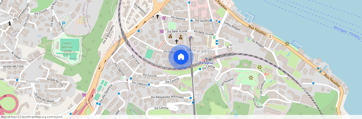 6900, Paradiso, Via Franco Zorzi, 15