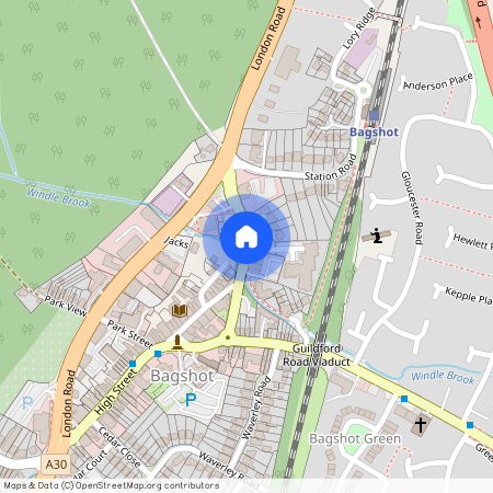 Queen Anne House, Bridge Road, Bagshot, GU19