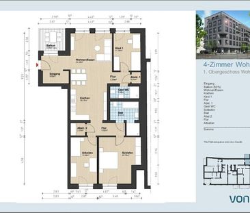 Wohnen direkt an der Rü: Schicke 4-Zi.-Neubau-Whg. mit hochwertiger... - Photo 4