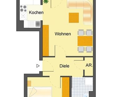 **Helle Komfortwohnung – ganz oben – Superblick** - Foto 1