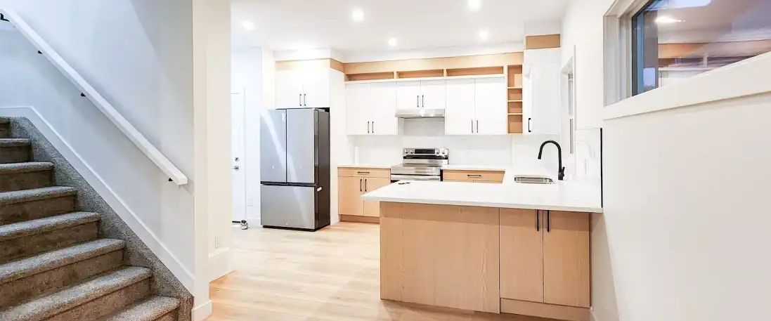 Newly Built –2 units aval: 3 Bd Main/1 Bd Bdsm Suite- Pet Friendly | 11445 101 Street Northwest, Edmonton - Photo 1